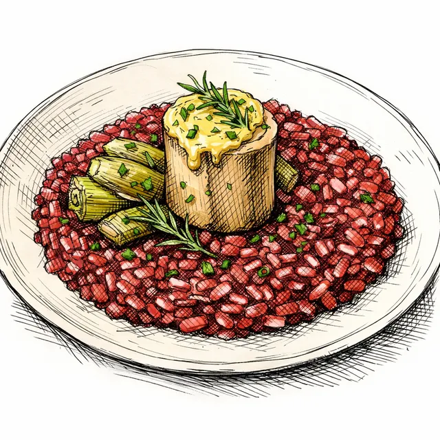 The Isola Terrace: Barolo and Bone Marrow Risotto