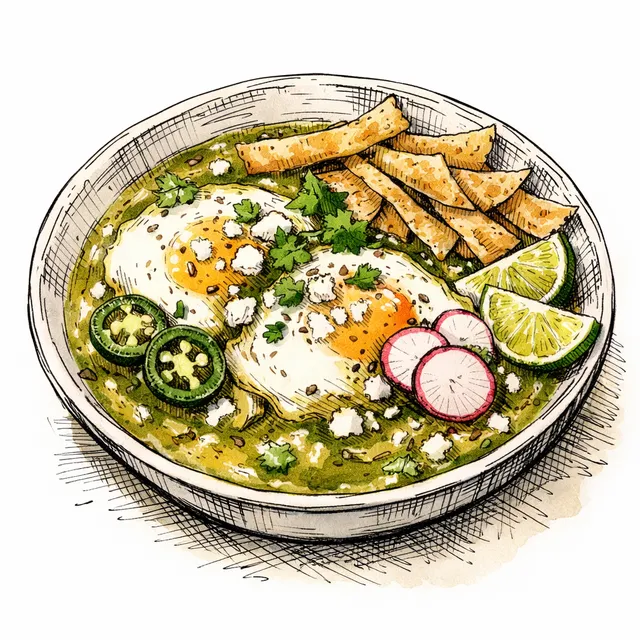15-Minute Huevos en Salsa Verde (The Tuesday Morning Rescue)