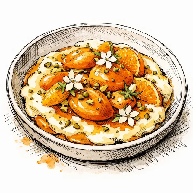 Sunny Apricot & Orange Blossom Oranaises
