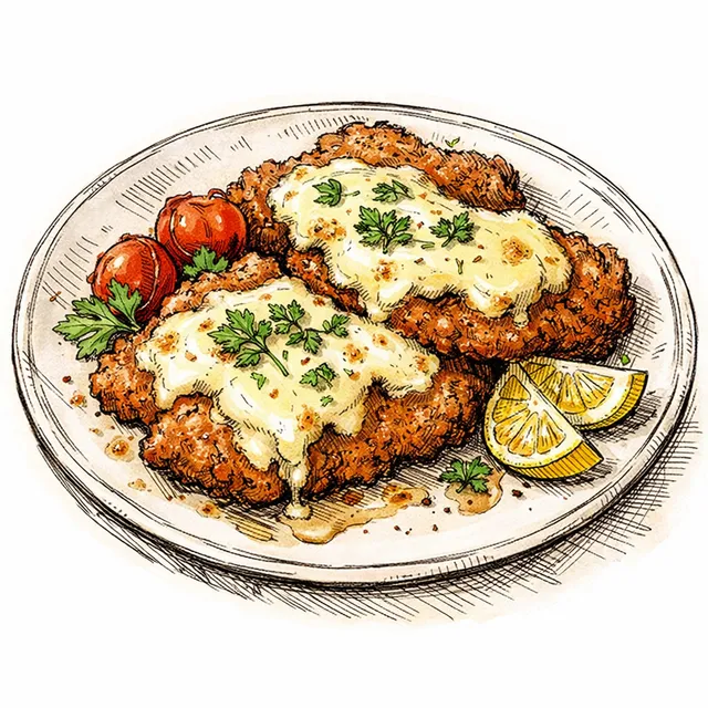 The Valdostana Blueprint: Crisp Pork Cutlets with Melted Fontina