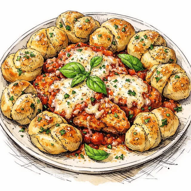 Sheet-Pan "Garlic Knot" Chicken Parm Bake: Maximum Comfort, Zero Stress