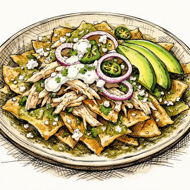 Big-Skillet Chilaquiles Verdes: The Weekend Brunch Rescue