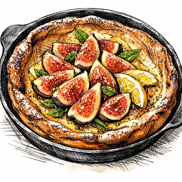 A Sunny Sunday Secret: Brown Butter & Meyer Lemon Dutch Baby