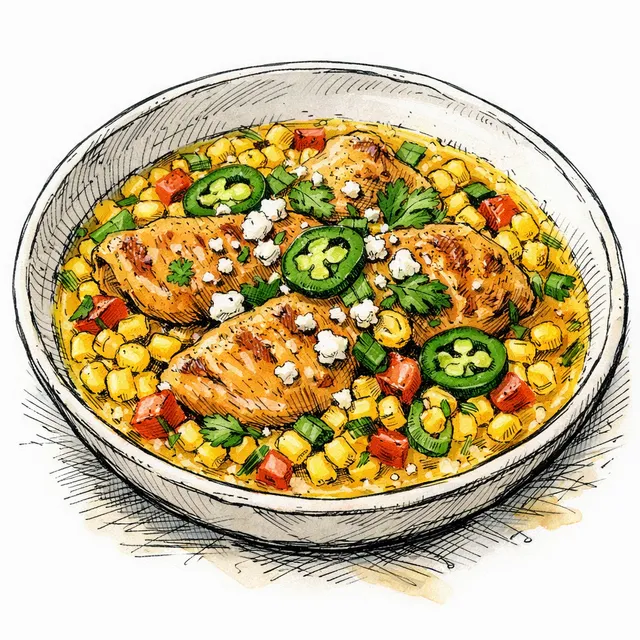 30-Minute Pollo al Elote (The Summer Corn Braise)