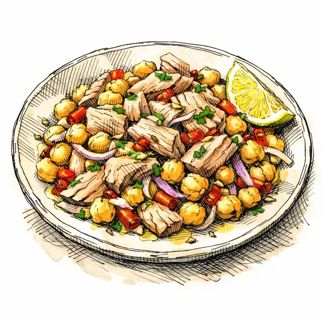 The 10-Minute Calabrian Chili-Spiked Tuna & Chickpea Pantry Prep