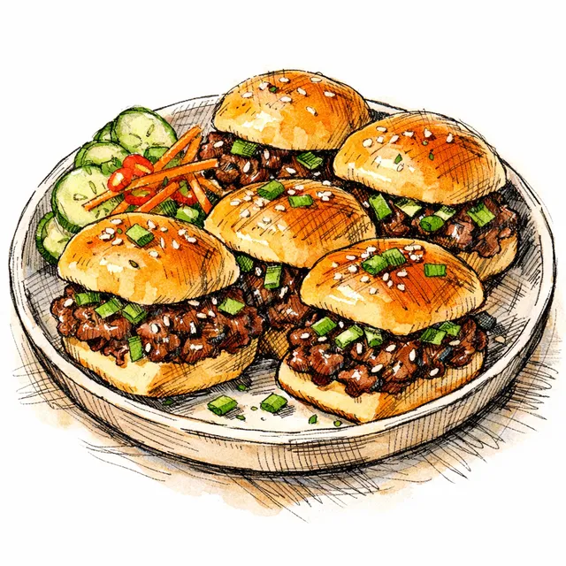 Sheet-Pan 'Cheat Code' Sticky Korean BBQ Beef Sliders