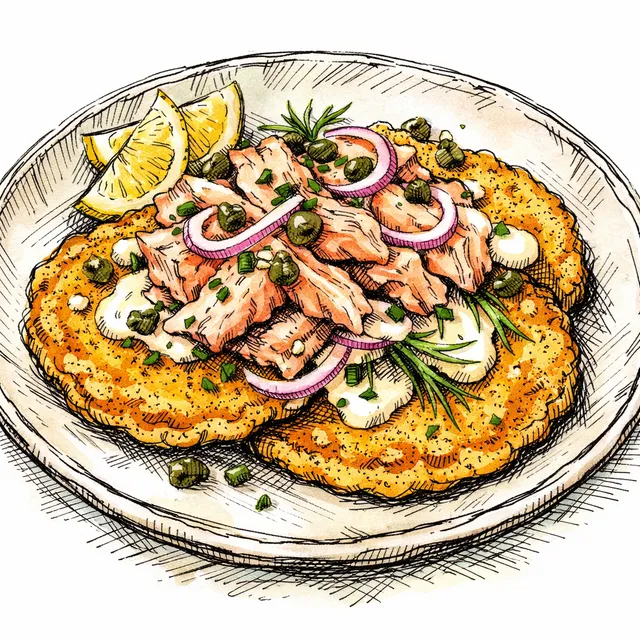 Mountain Mornings: Appalachian Smoked Trout & Crispy Cornmeal Hoe Cakes