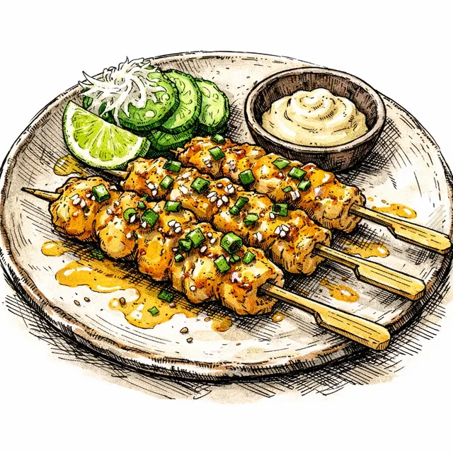 Aji Amarillo & Shio Koji Chicken Breast Yakitori