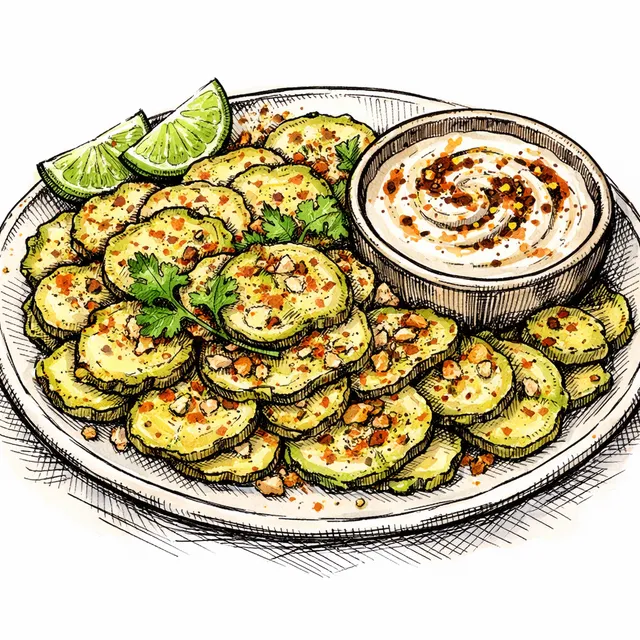 Sheet-Pan Chayote “Chips” (Kinda) with Tajín-Lime Crunch + Creamy Salsa Macha Yogurt Dip (After-School, Game-Night, No-Suffering)