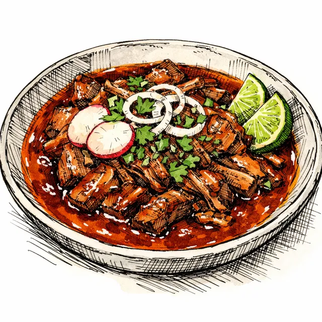 45-Minute Fast-Braised Lamb Shoulder en Chile Guajillo (Weeknight Barbacoa)