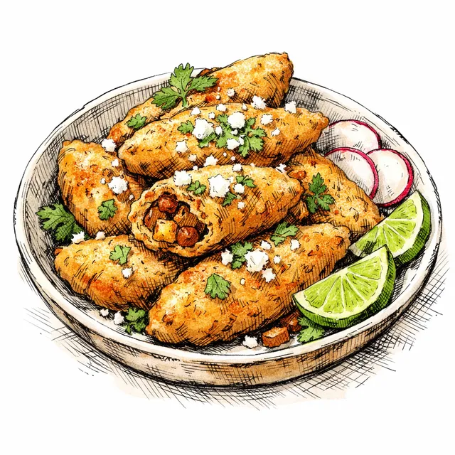30-Minute Chorizo & Potato Molotes (Sunday Afternoon Masa Bites)