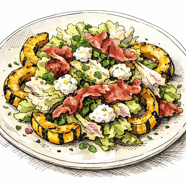 Autumn in Santa Monica: My Delicata & Castelfranco Salade