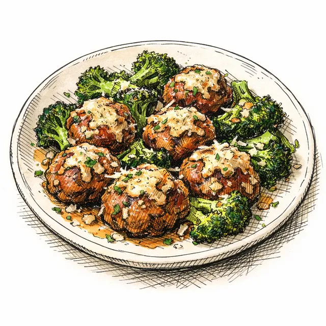 Sheet-Pan "Lazy Meatball" & Broccoli Parm: The Ultimate Tuesday Cheat Code