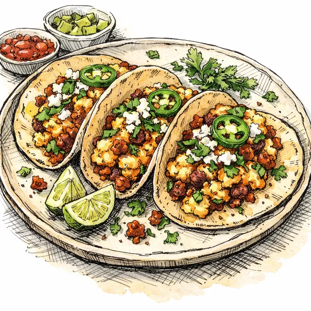 10-Minute Soft-Scrambled Chorizo Tacos (Because We Don't Do Rubbery Eggs)