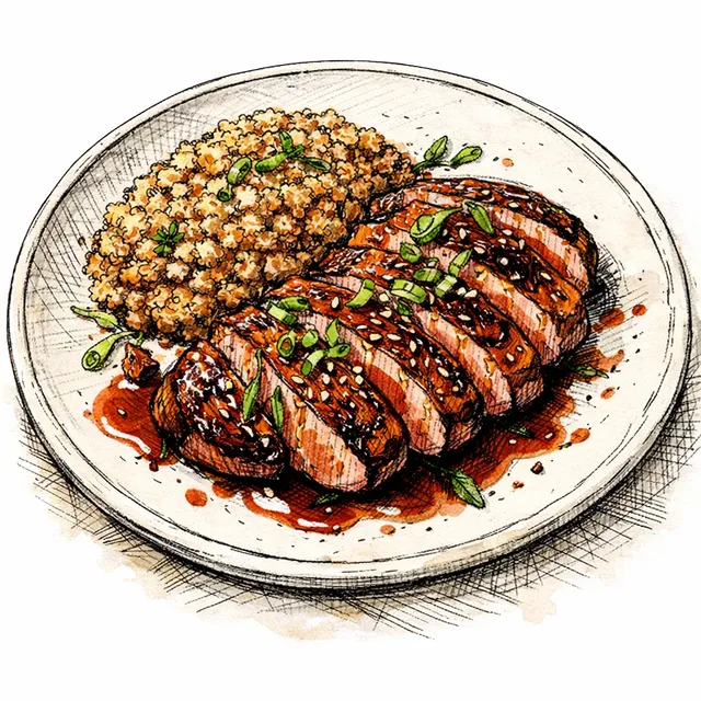 Guajillo Meets Umeboshi: The Ultimate Duck Glaze