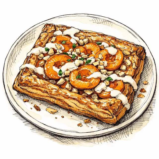 The Weekend Slab: Brown Butter & Apricot Rough-Puff Danish