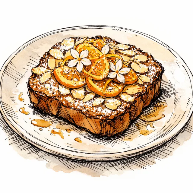 Double-Baked Orange Blossom Bostock